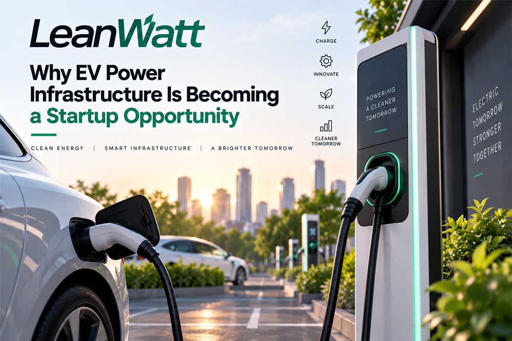 Leanwatts: Why EV Power Infrastructure Is a Startup Opportunity