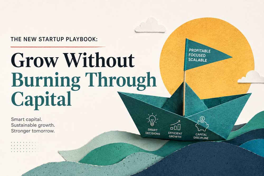 The New Startup Playbook: Grow Without Burning Capital