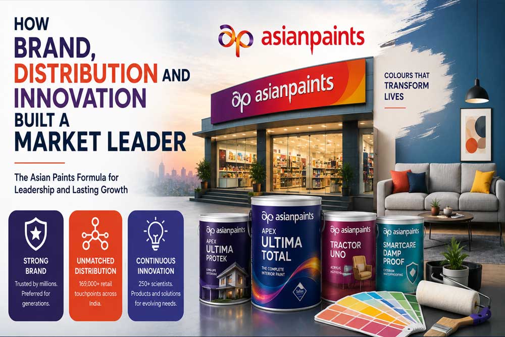Asian Paints - How Brand, Distribution and Innovation Built a Market Leader