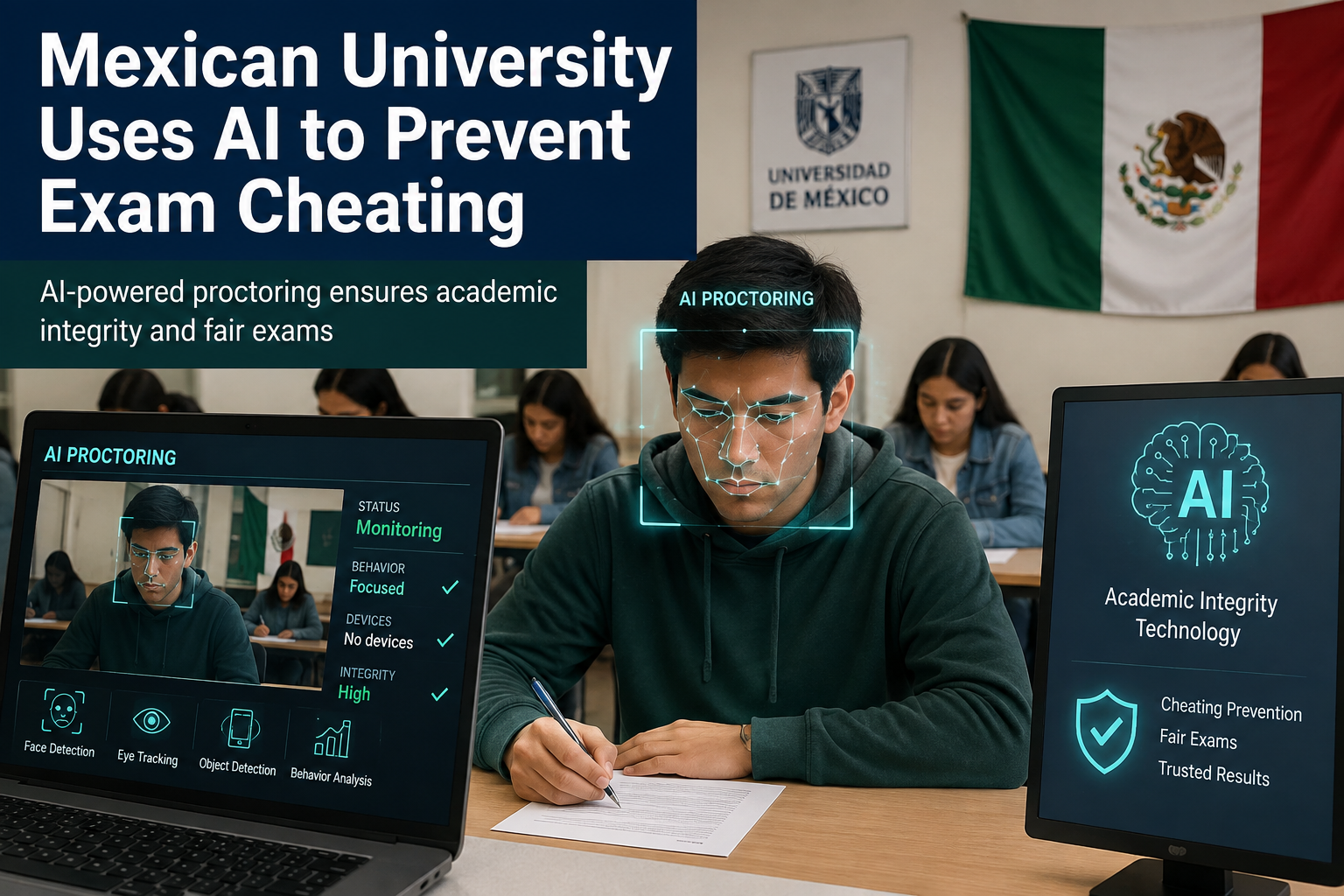 Mexican University Uses AI to Prevent Exam Cheating