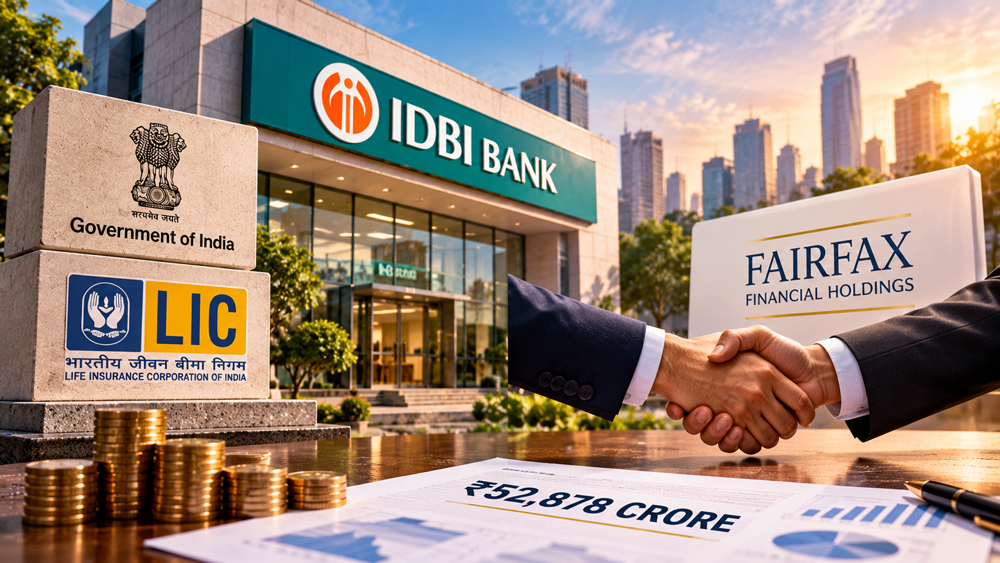 IDBI Bank Sale to Fairfax: Why the Government Approved the ₹52,878 Crore Deal