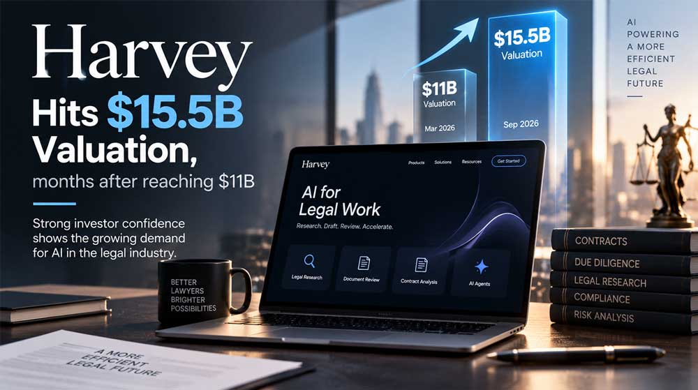 Harvey Hits $15.5B Valuation: Why Legal AI Is Booming